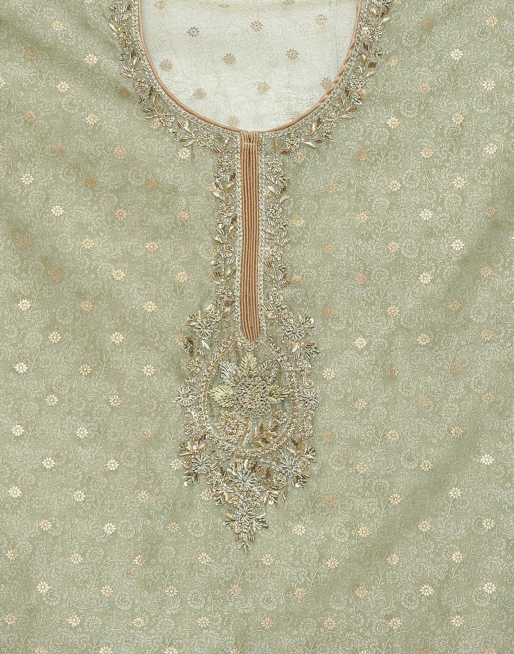 Chanderi Embroidered Suit piece