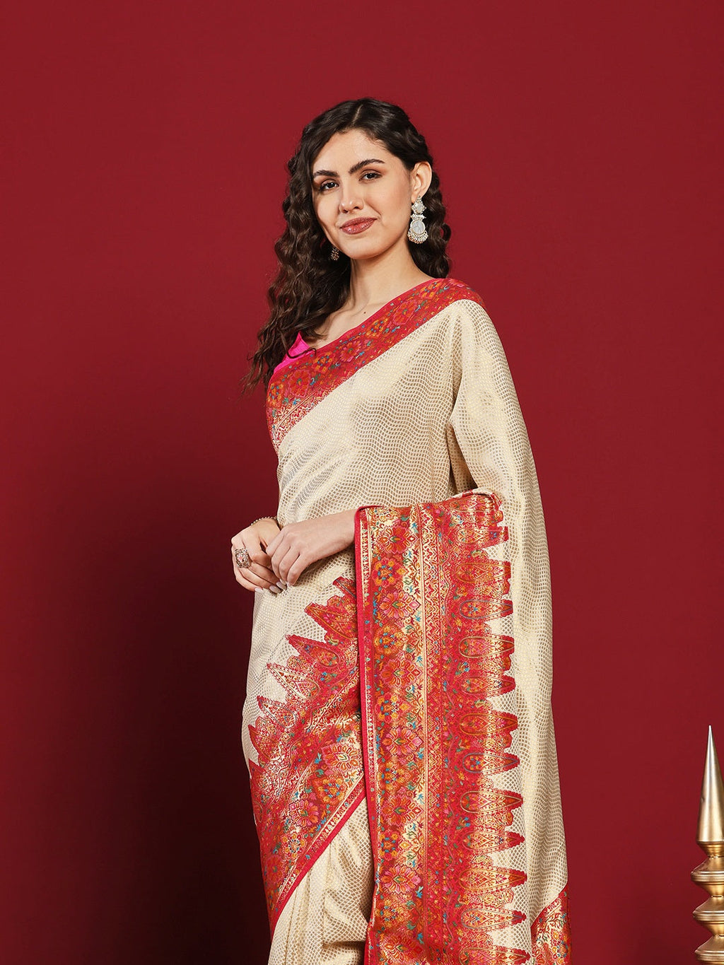 Woven Design Dola Silk Saree