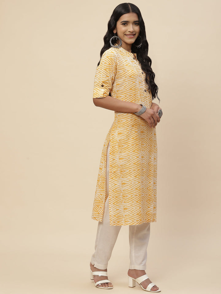Printed Cotton Kurta
