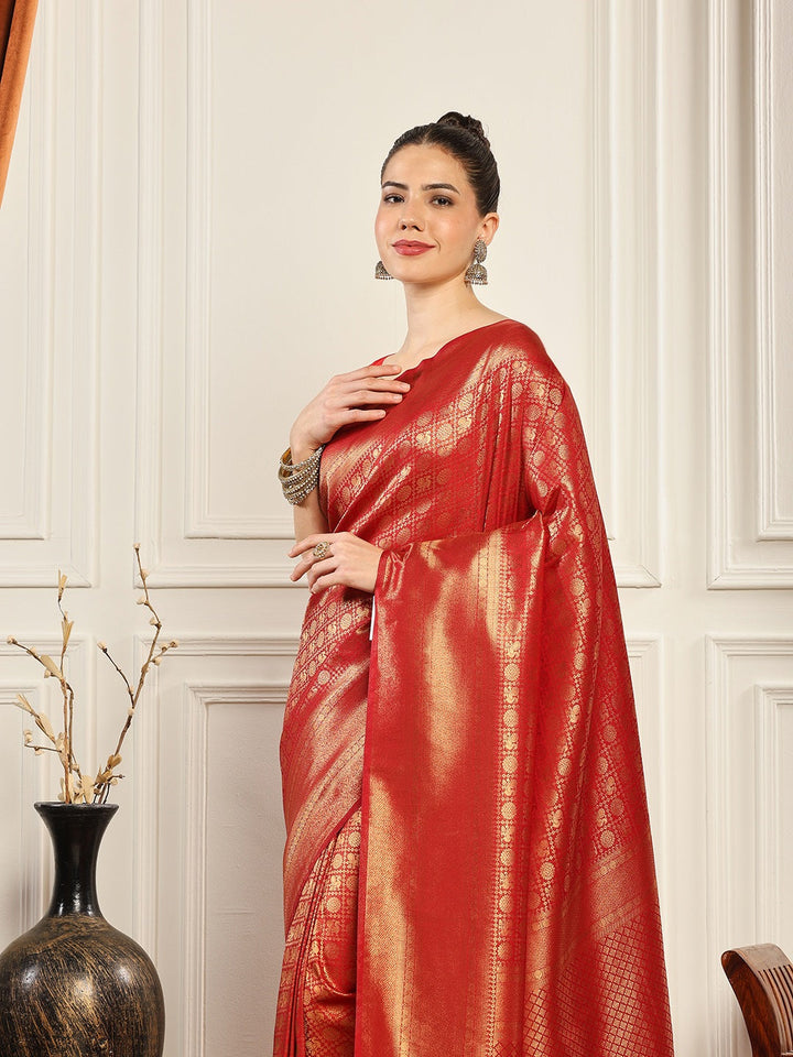 Woven Design Art Silk Saree