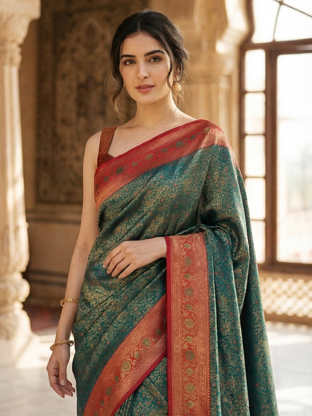 Woven Design Art Silk Saree