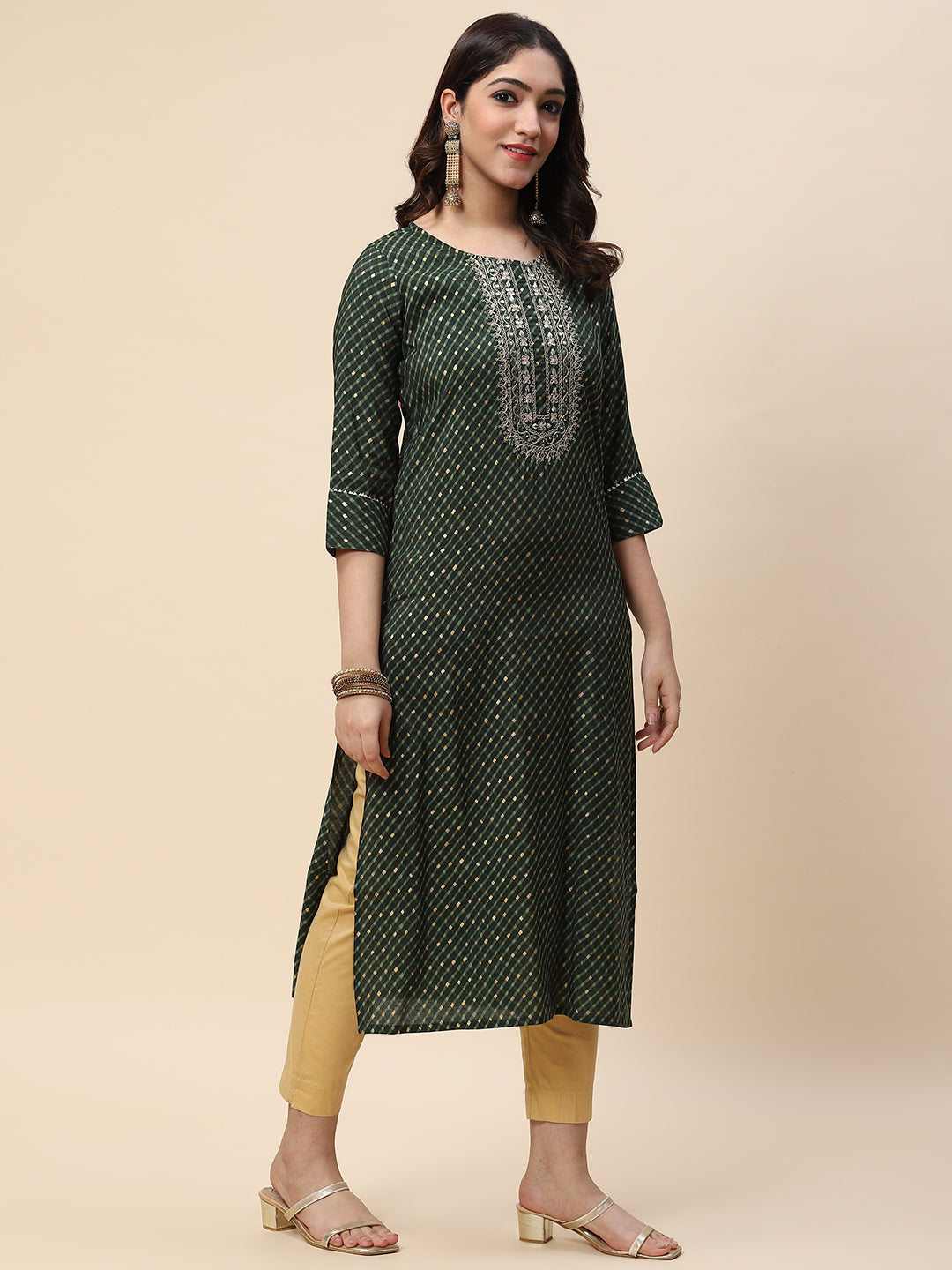Printed Cotton Kurta