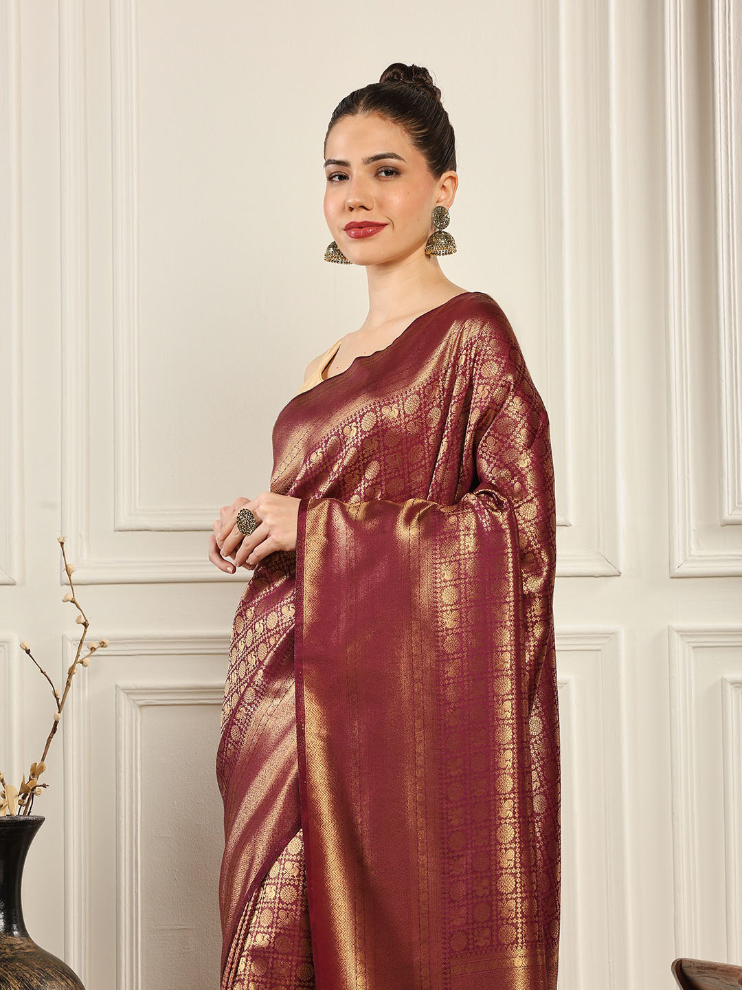 Woven Design Art Silk Saree