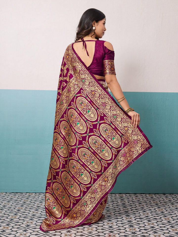 Woven Design Art Silk Saree