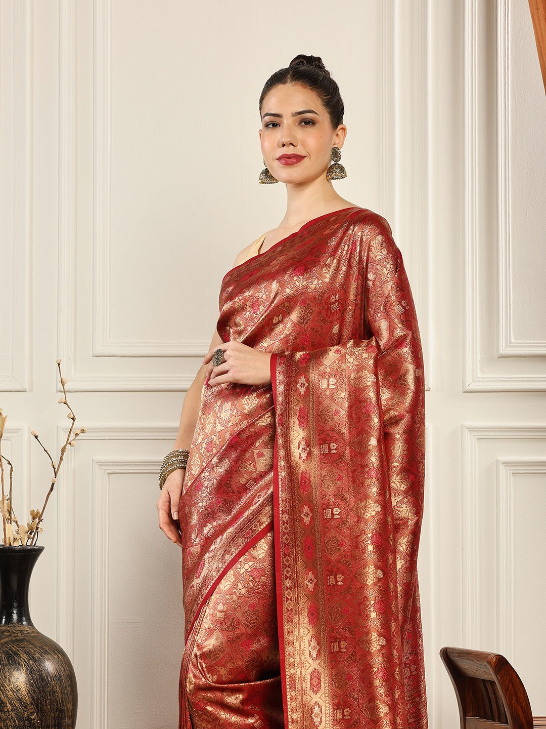 Woven Design Art Silk Saree