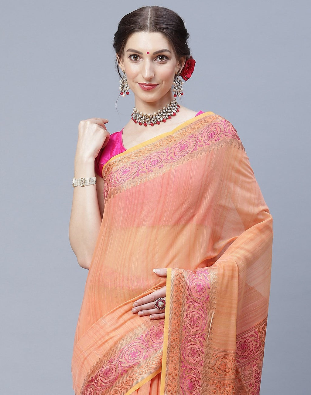 Cotton Woven Saree