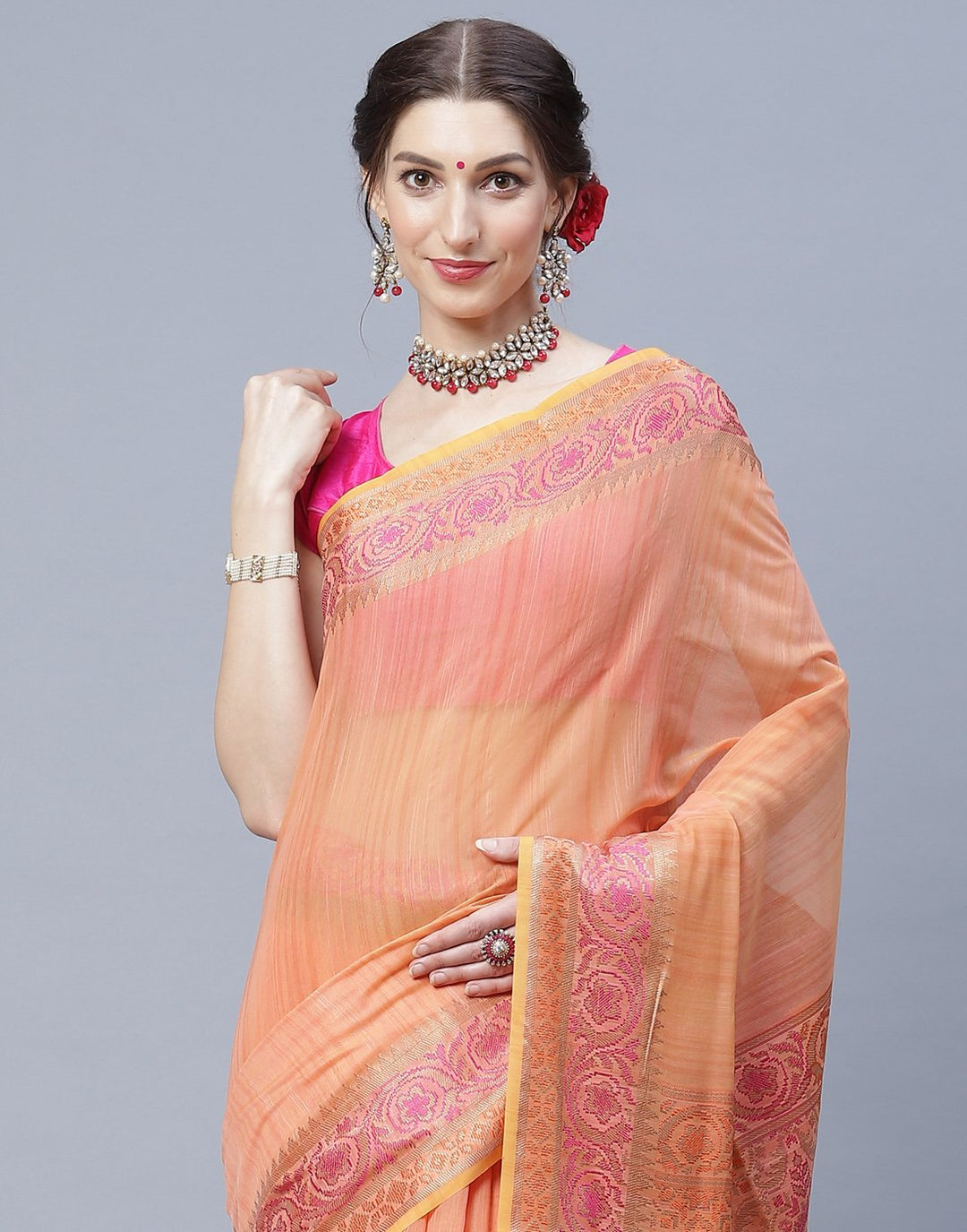 Cotton Woven Saree