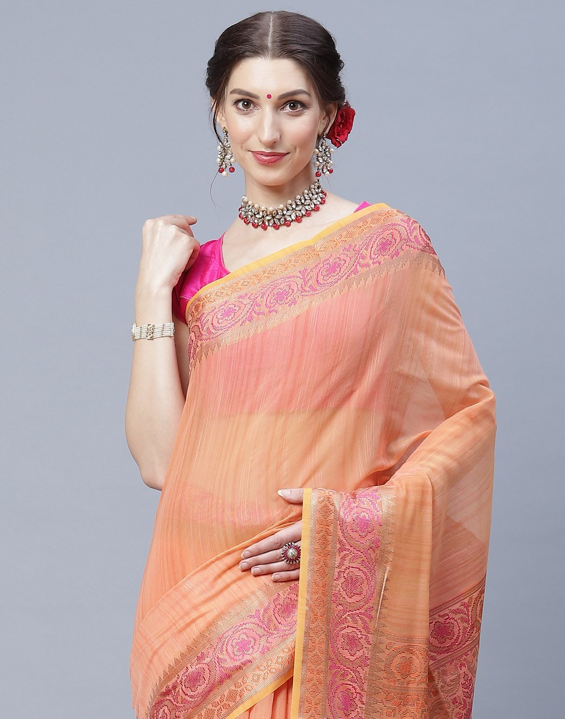 Cotton Woven Saree