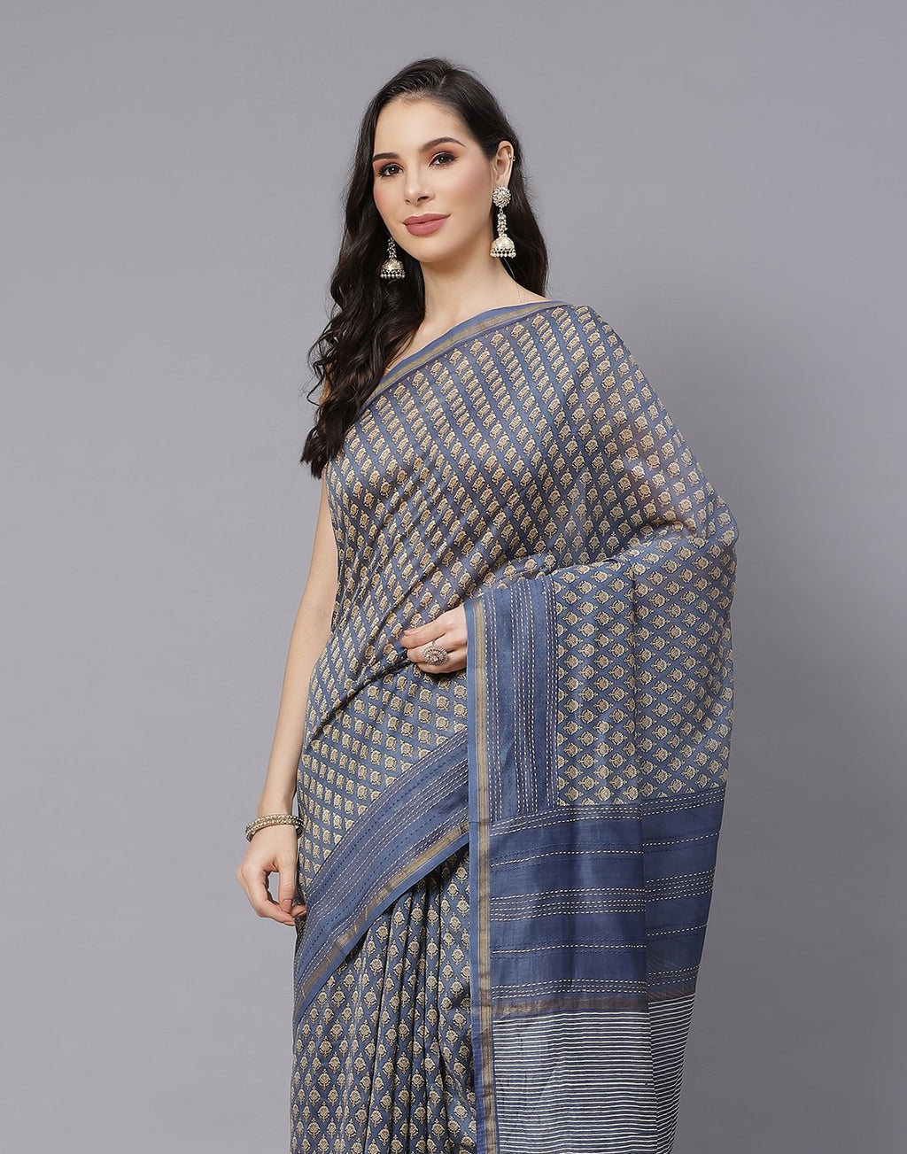 Cotton Printed Saree