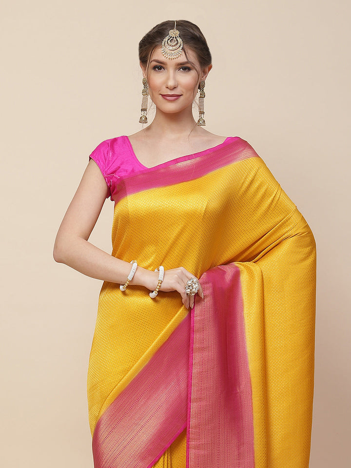 Zari Woven Art Handloom Saree