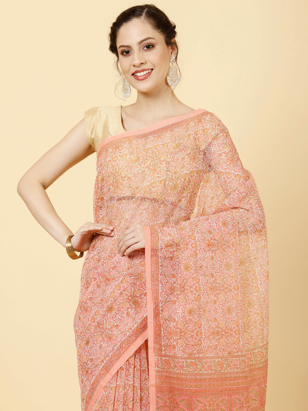 Printed Cotton Saree