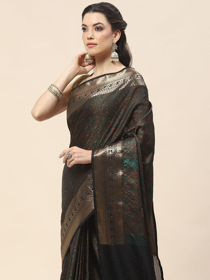 Zari Border Woven Cotton Saree