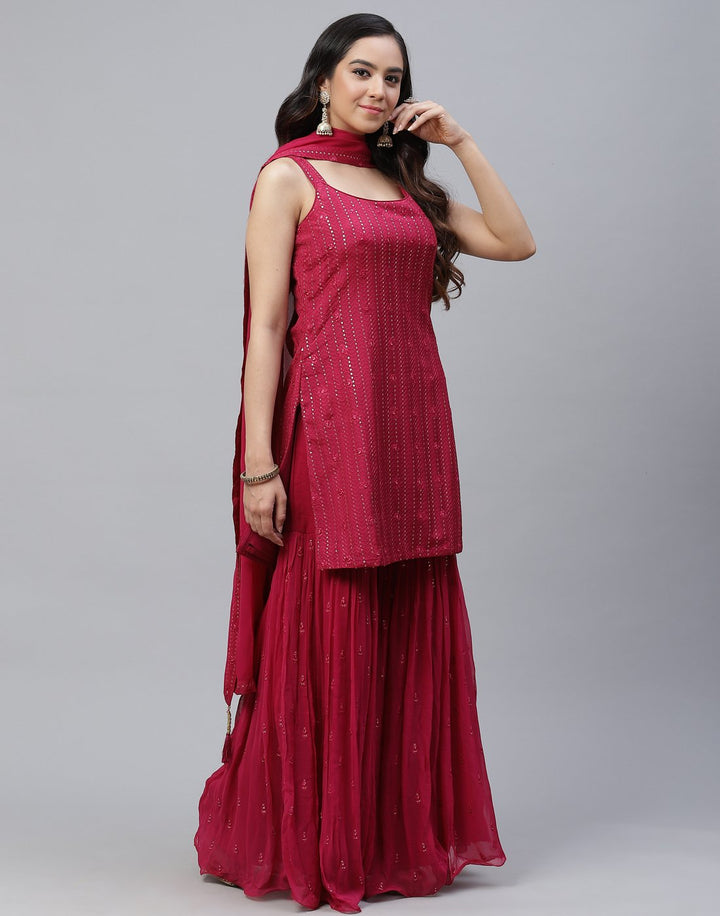 Stitched Georgette Salwar Kameez