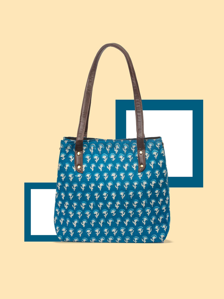 Printed Cotton Handbag