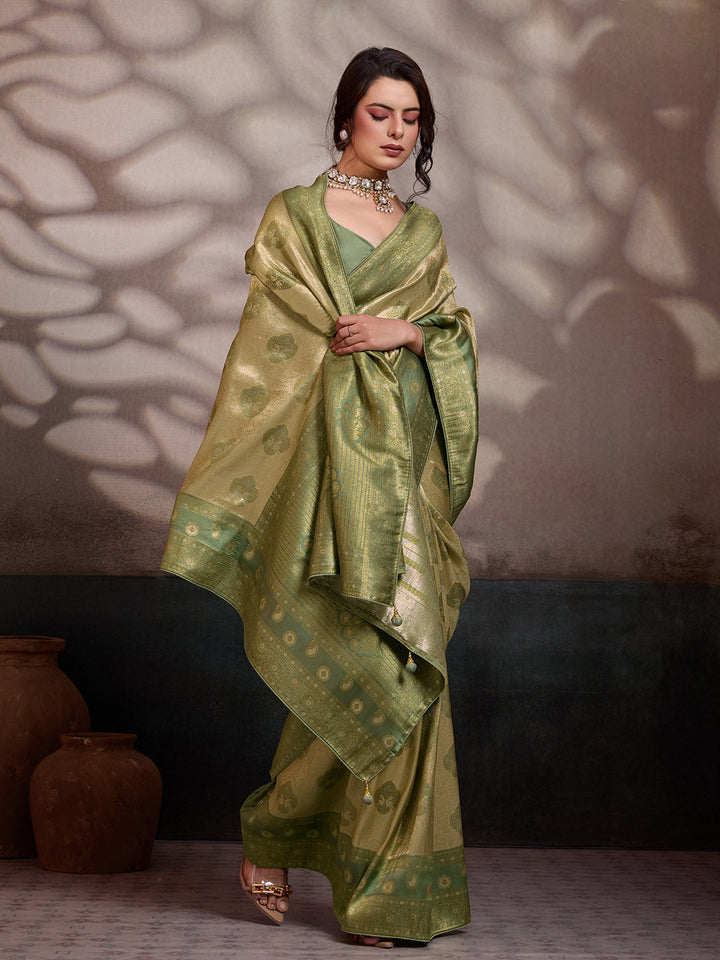 Woven Design Art Silk Saree