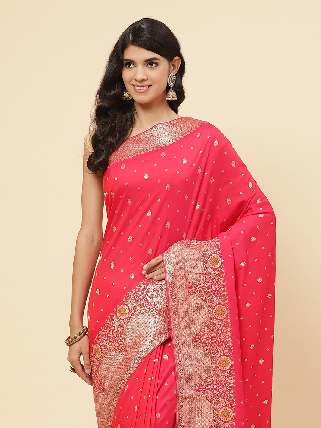 Banarasi Saree with Stone Booti