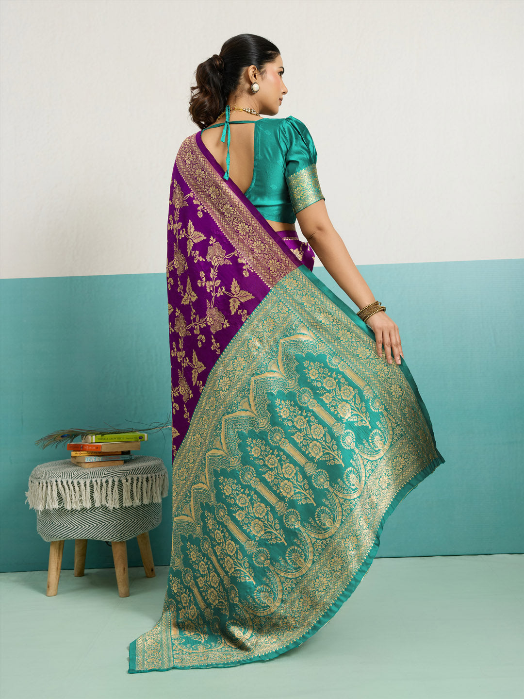 Woven Design Art Silk Saree