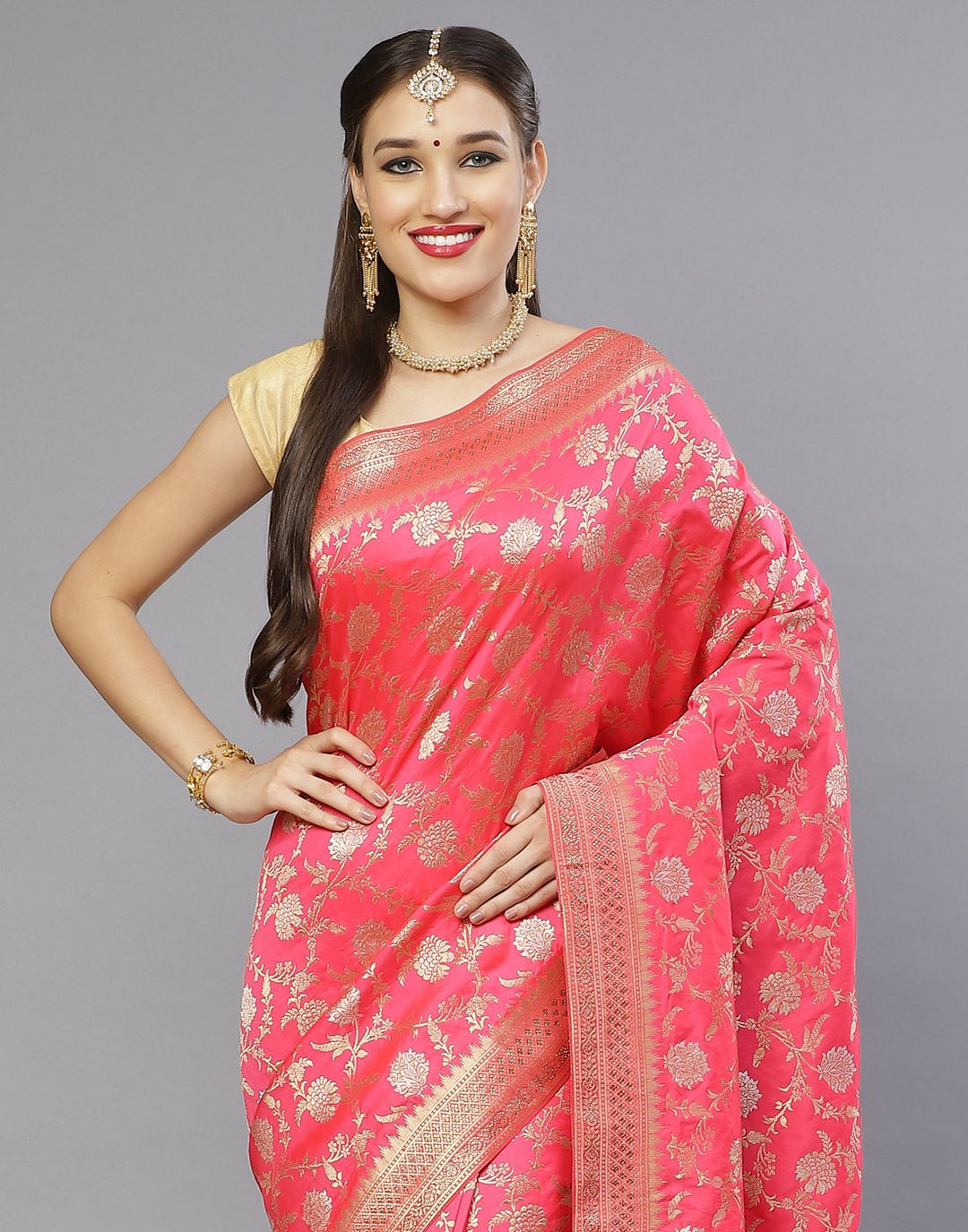 Banarasi Woven Embroider Saree