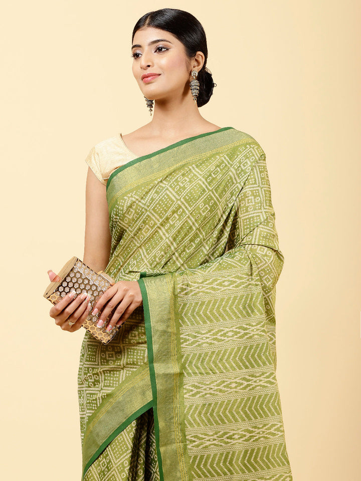 Printed Cotton Saree