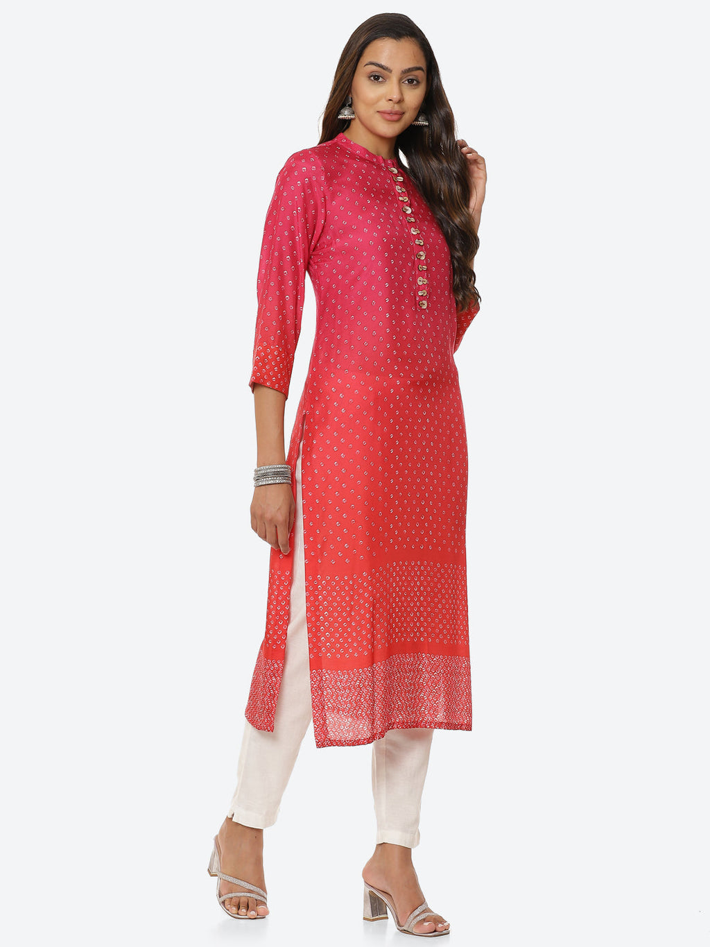 Printed Muslin Kurta