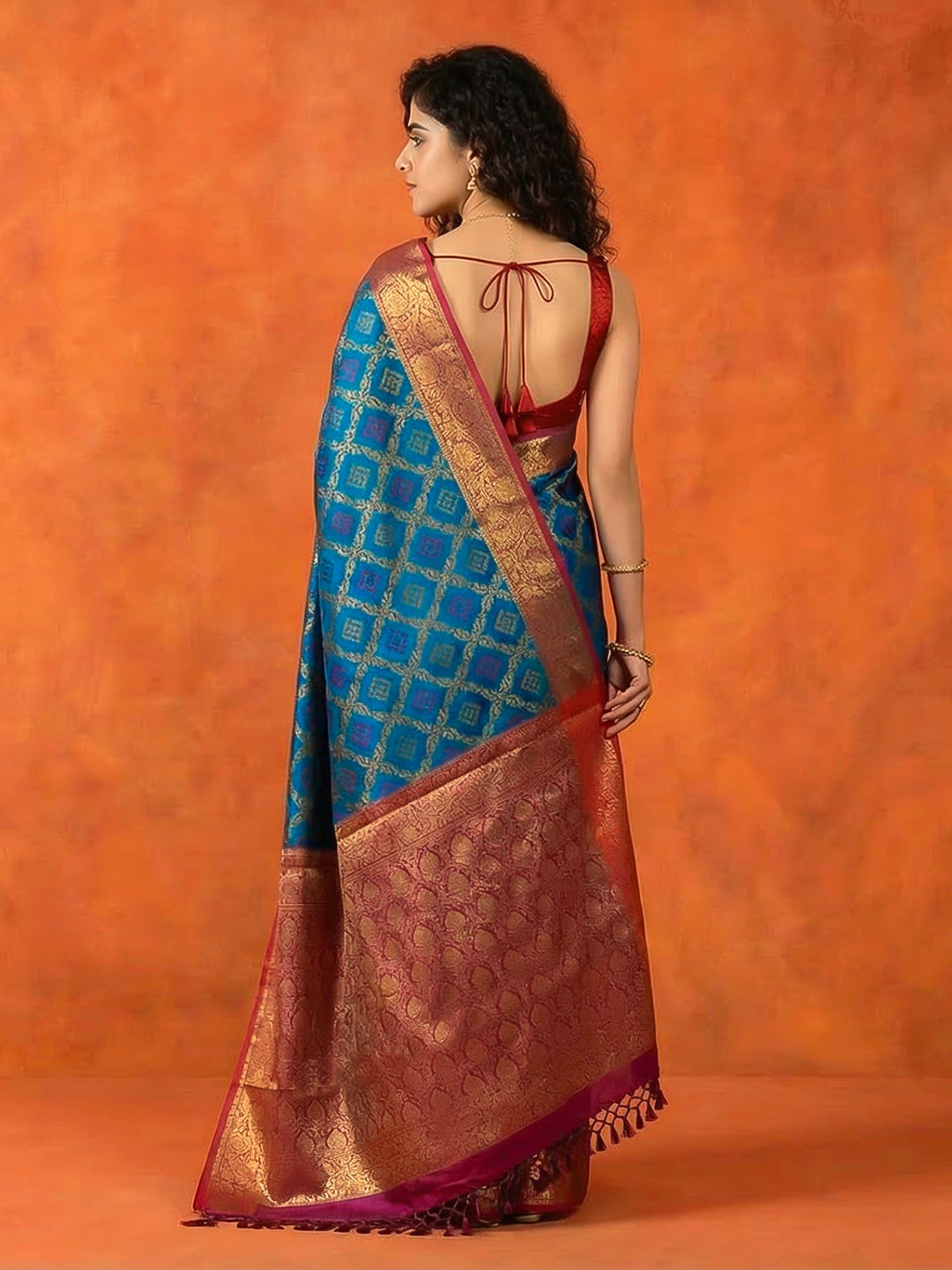 Woven Design Art Silk Saree