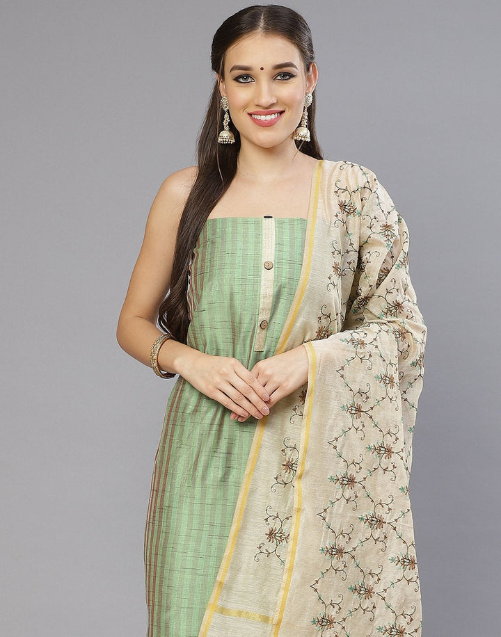 Chanderi Suit Set