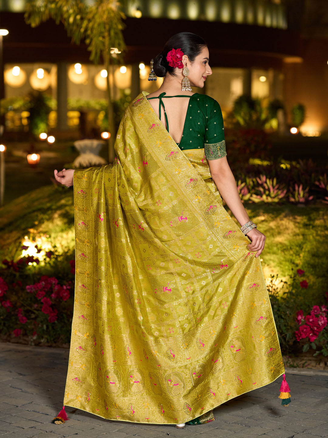 Woven Design Dola Silk Saree