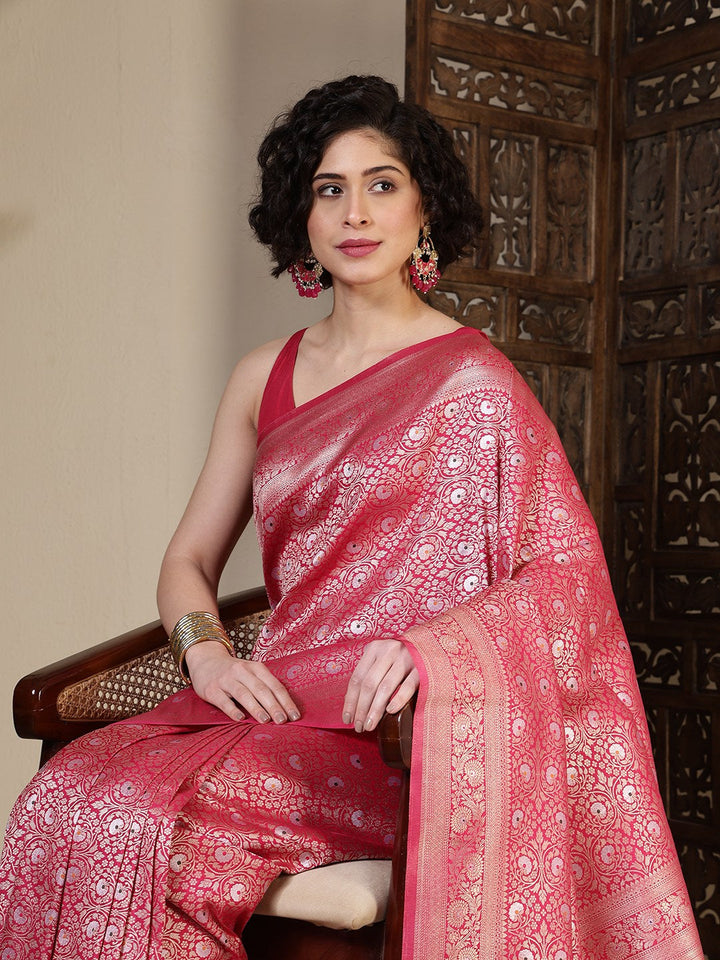 Woven Design Art Silk Saree