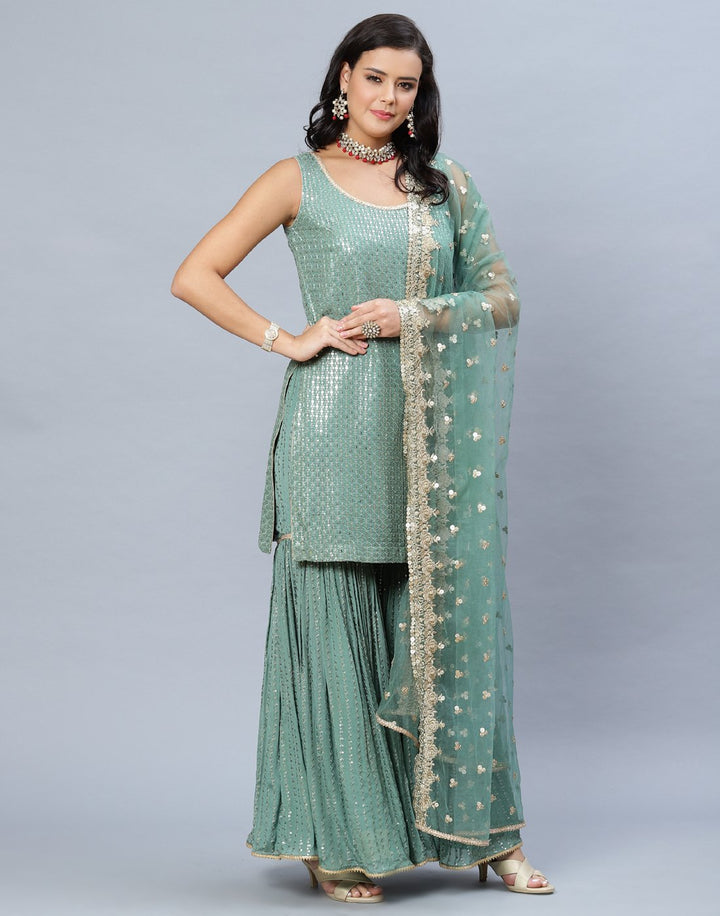 Georgette Salwar Kameez Stitched Suit