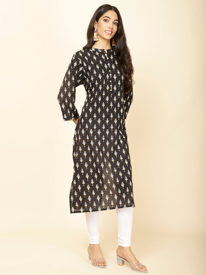 Printed Cotton Kurta