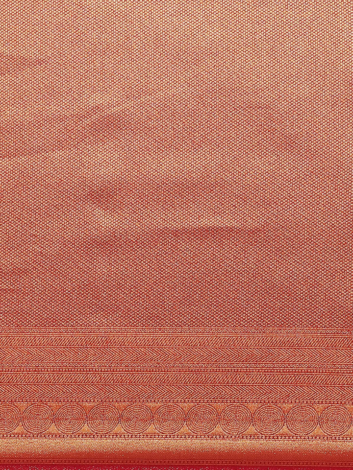 Brocade Zari Jaal Art Handloom Woven Saree