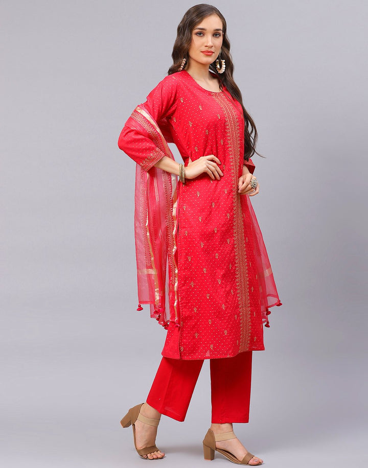 Hot Pink Salwar Kameez