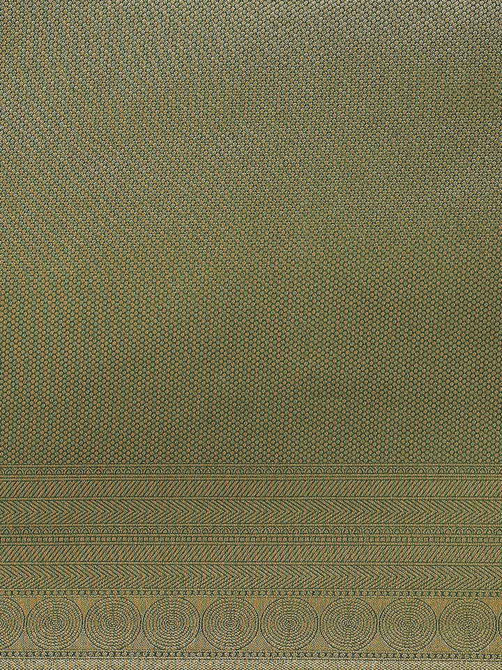 Brocade Zari Jaal Art Handloom Woven Saree