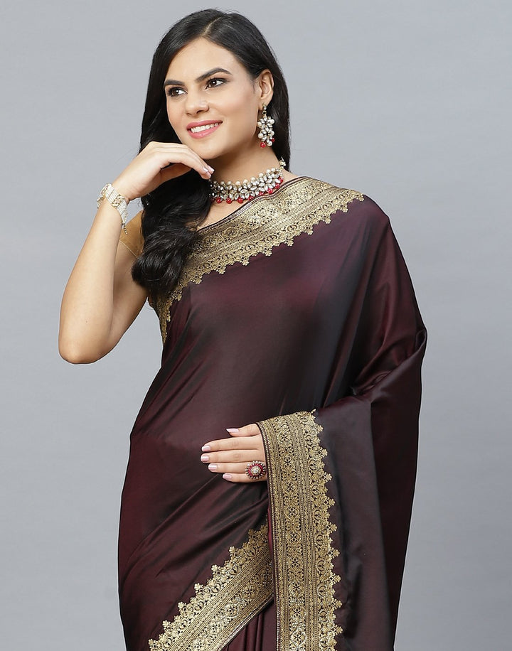 Banarasi Woven Embroidery Silk