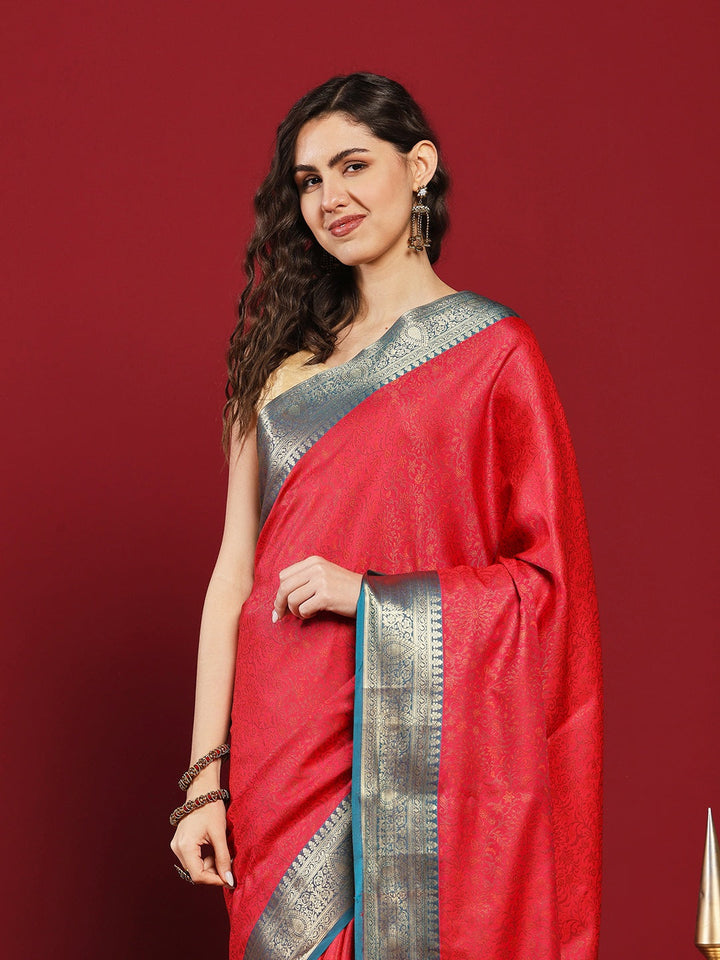 Woven Design Art Silk Saree