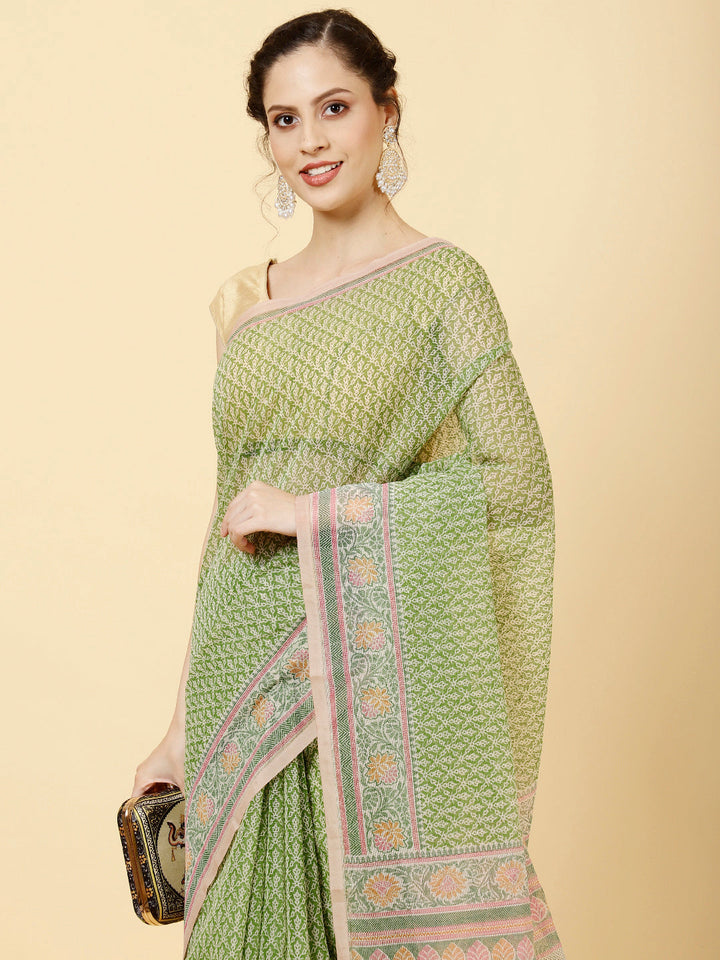 Printed Cotton Saree