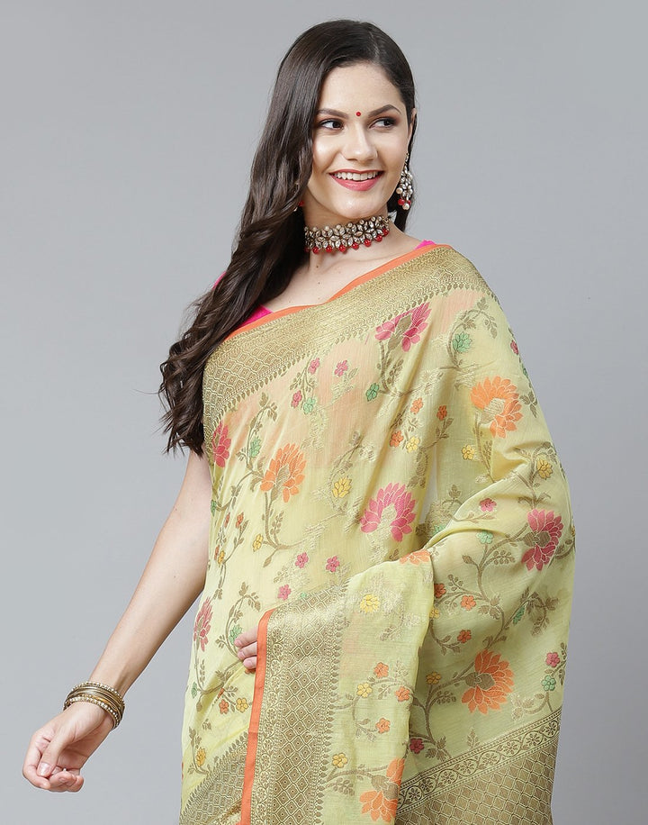 Cotton Woven Saree