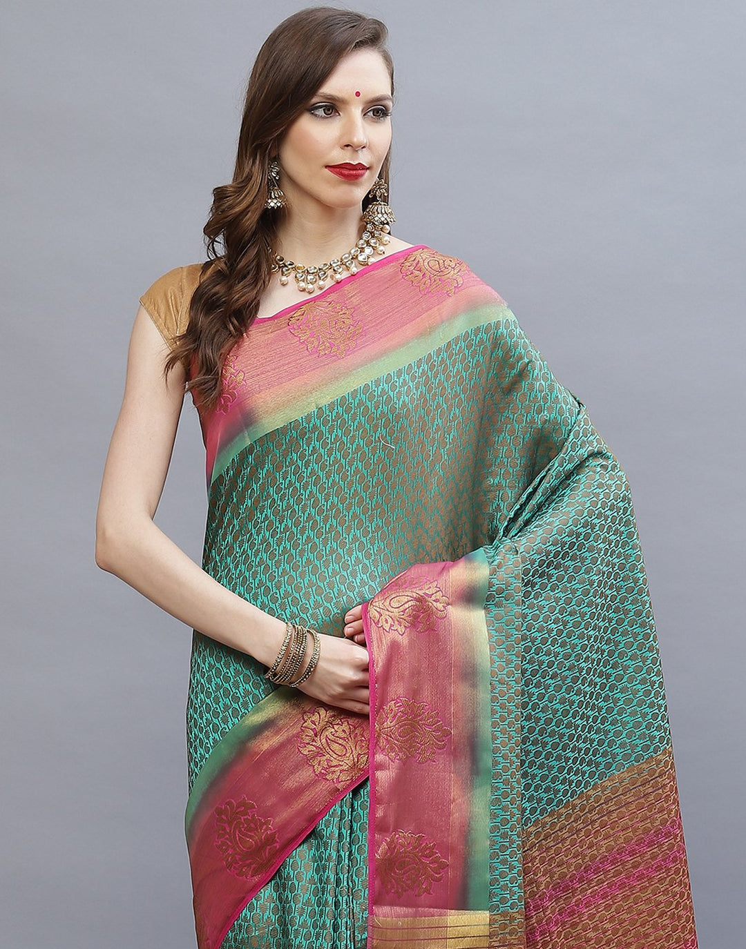 WOVEN ART HANDLOOM SAREE