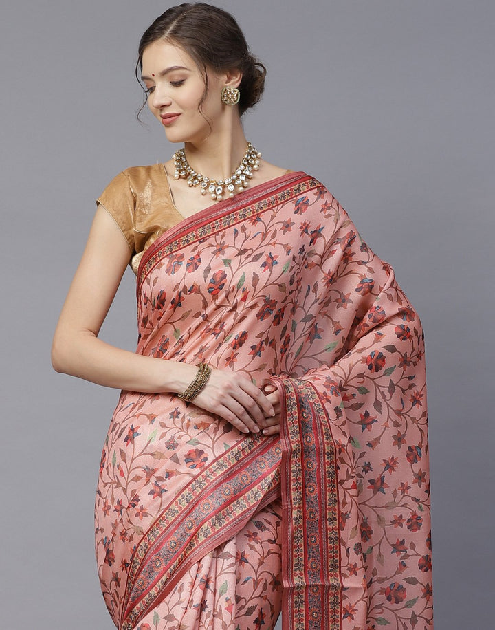 Printed Art Handloom Saree