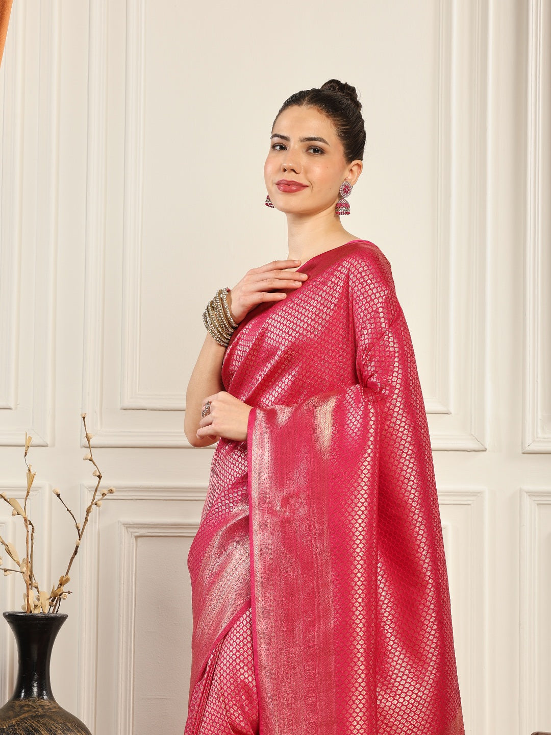 Woven Design Art Silk Saree