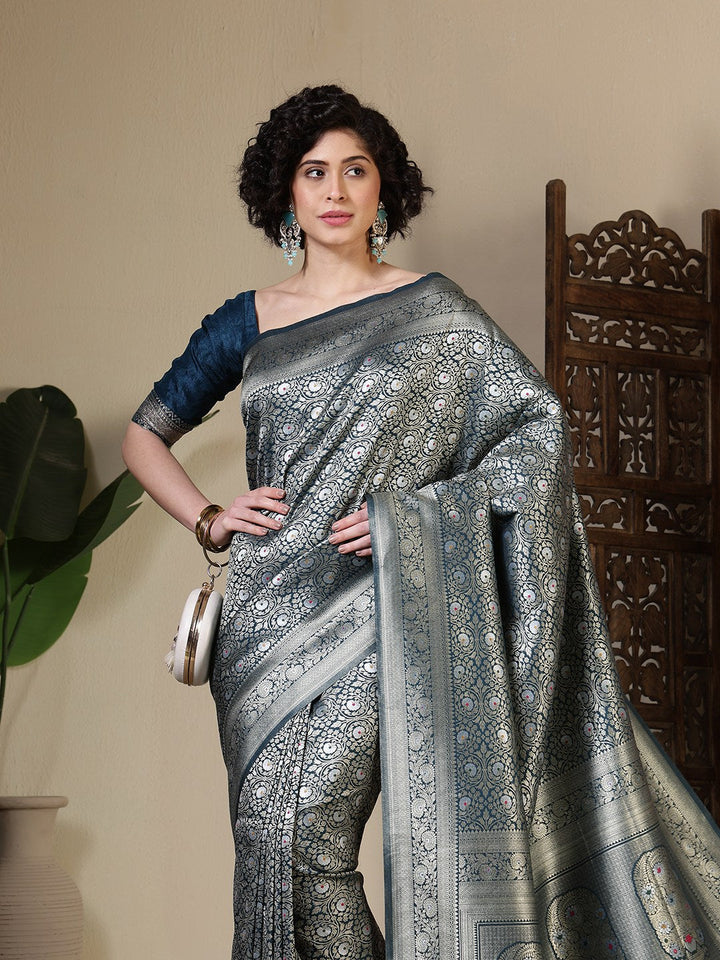 Woven Design Art Silk Saree