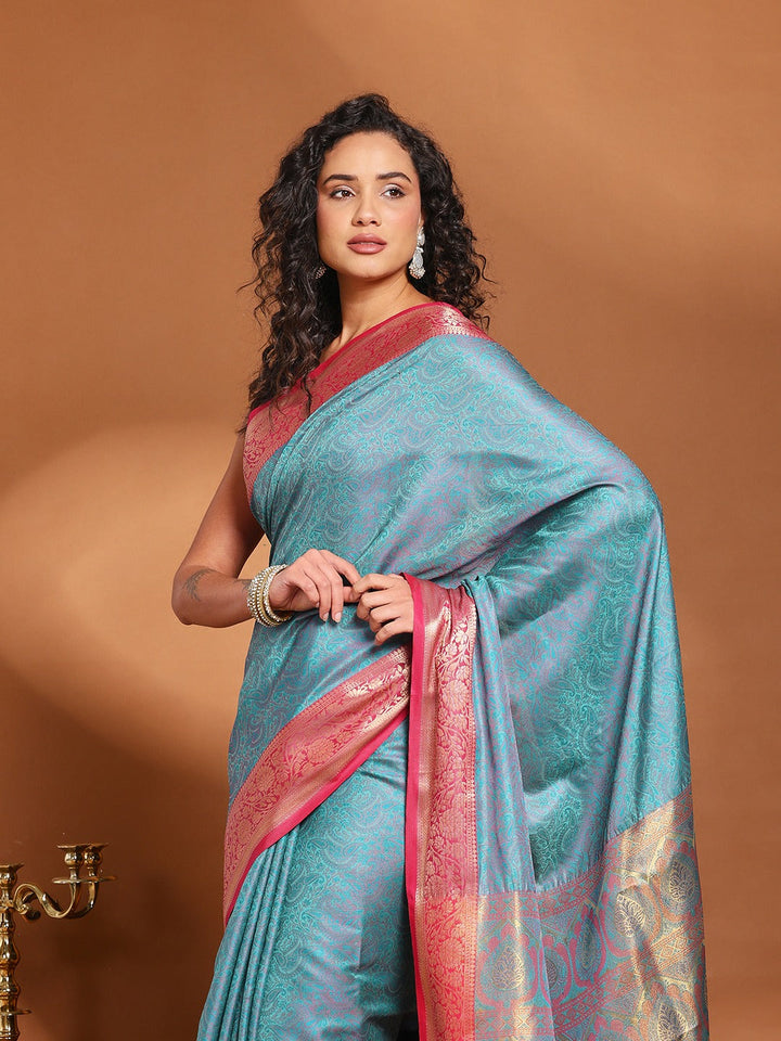 Woven Design Art Silk Saree