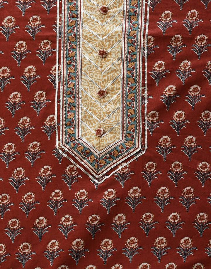 Printed Cotton Suit Piece
