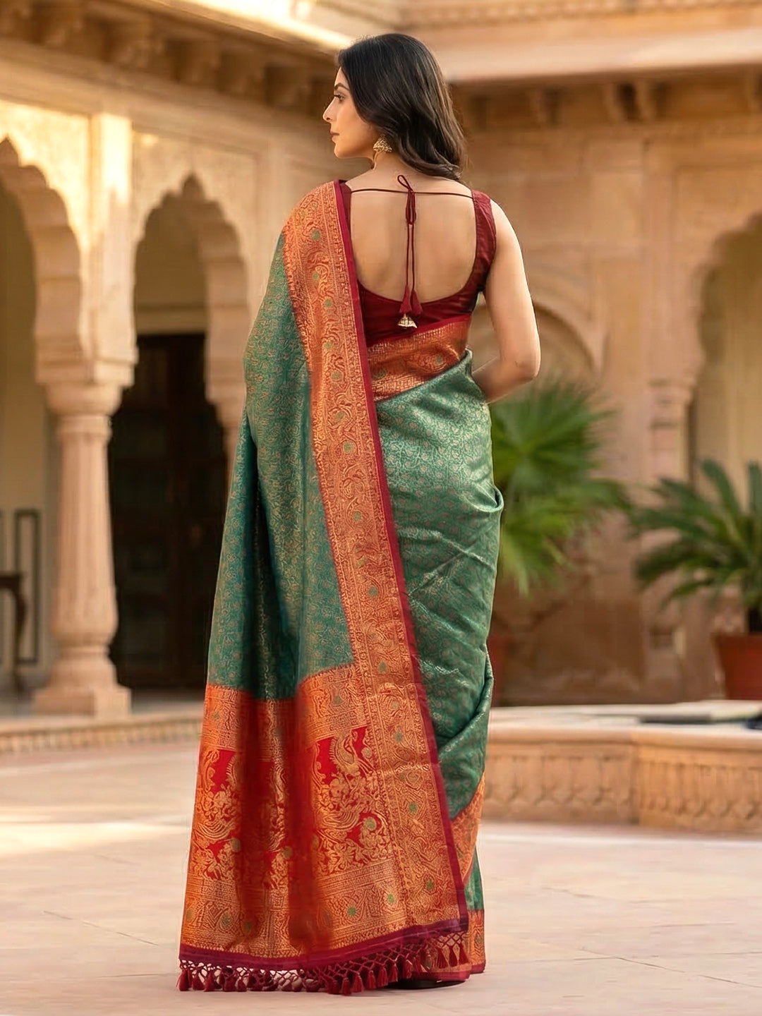 Woven Design Art Silk Saree