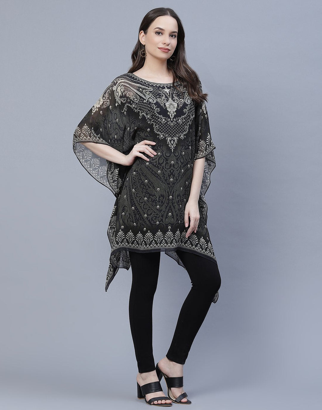 Digital Print Georgette Kaftan