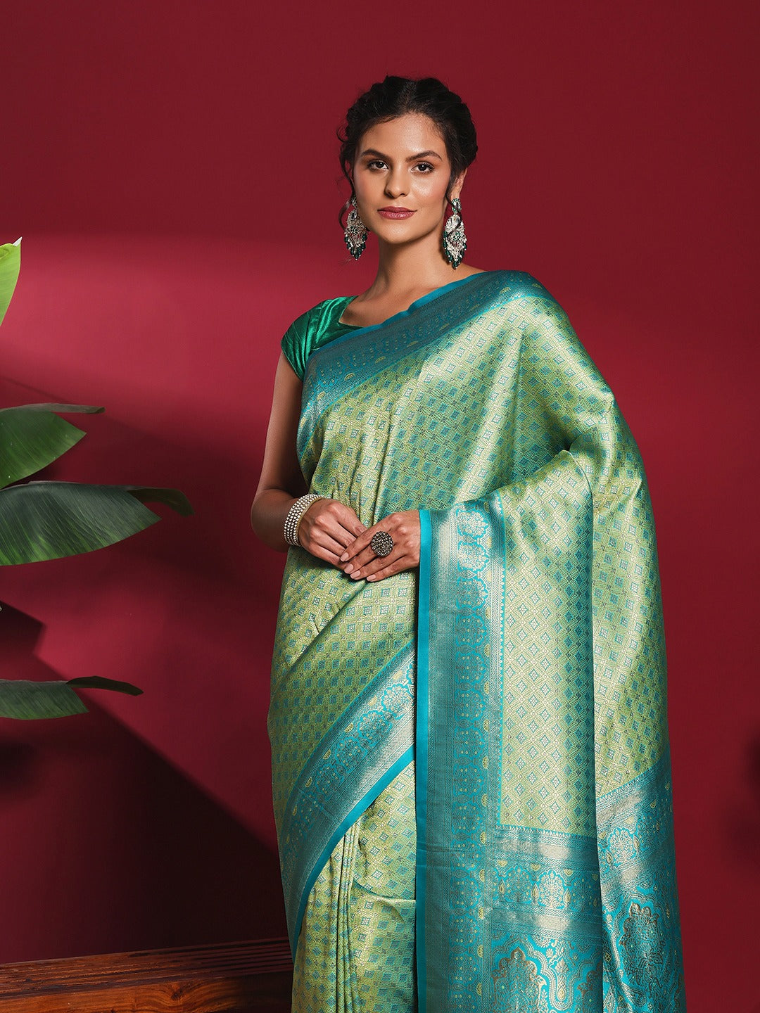 Woven Design Art Silk Saree