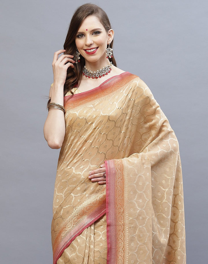 COTTON WOVEN SAREE