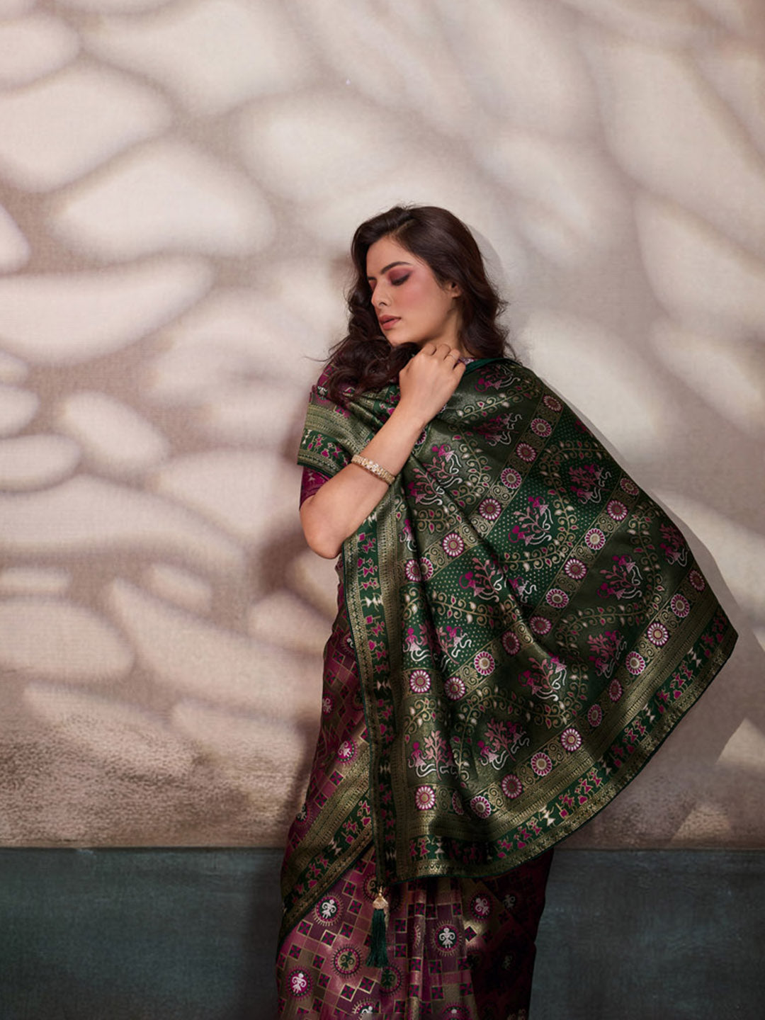 Woven Design Banarasi Silk Saree