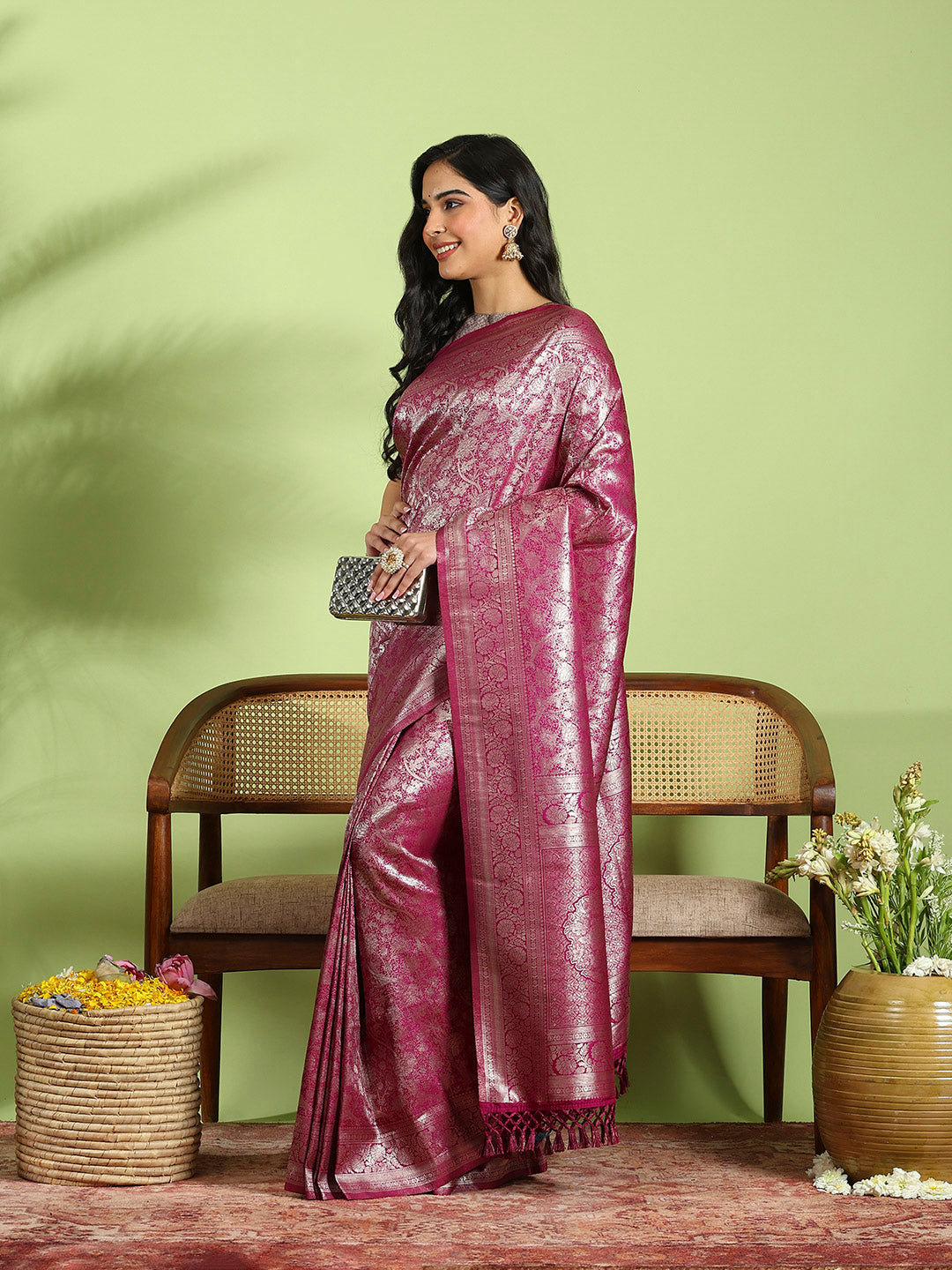 Woven Design Art Silk Saree