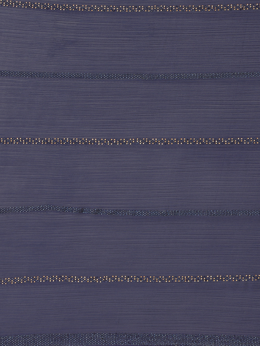 Zari Border Booti Chiffon Plain Saree
